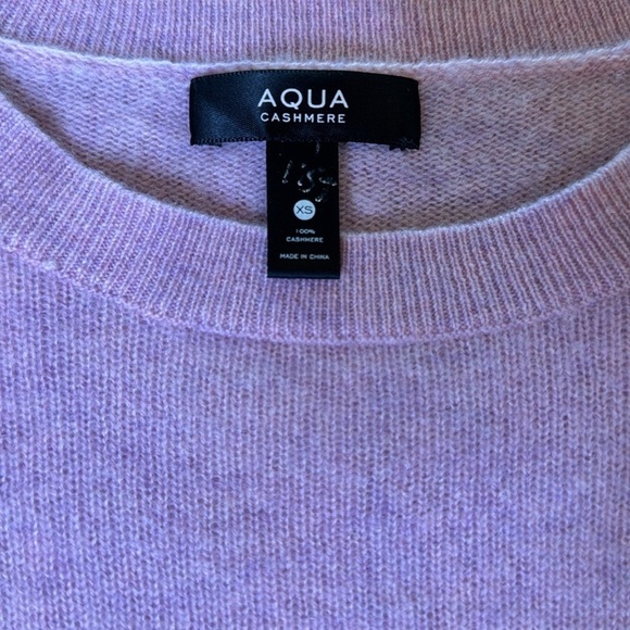 Aqua Cashmere Pink Sweater - Picture 5 of 5